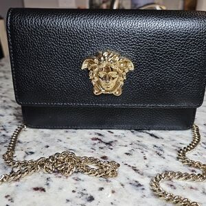 Versace Black and Gold Women's Bag